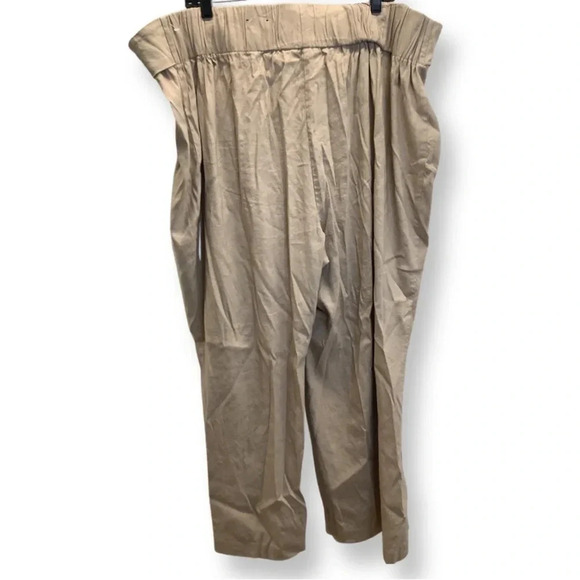 INC International Concepts Flat Front Crop Pants Belt Strap & Waistband New - Picture 2 of 6